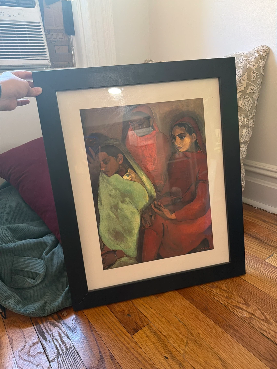 Framed Print: Three Sisters by Amrita Sher-Gil - photo 2