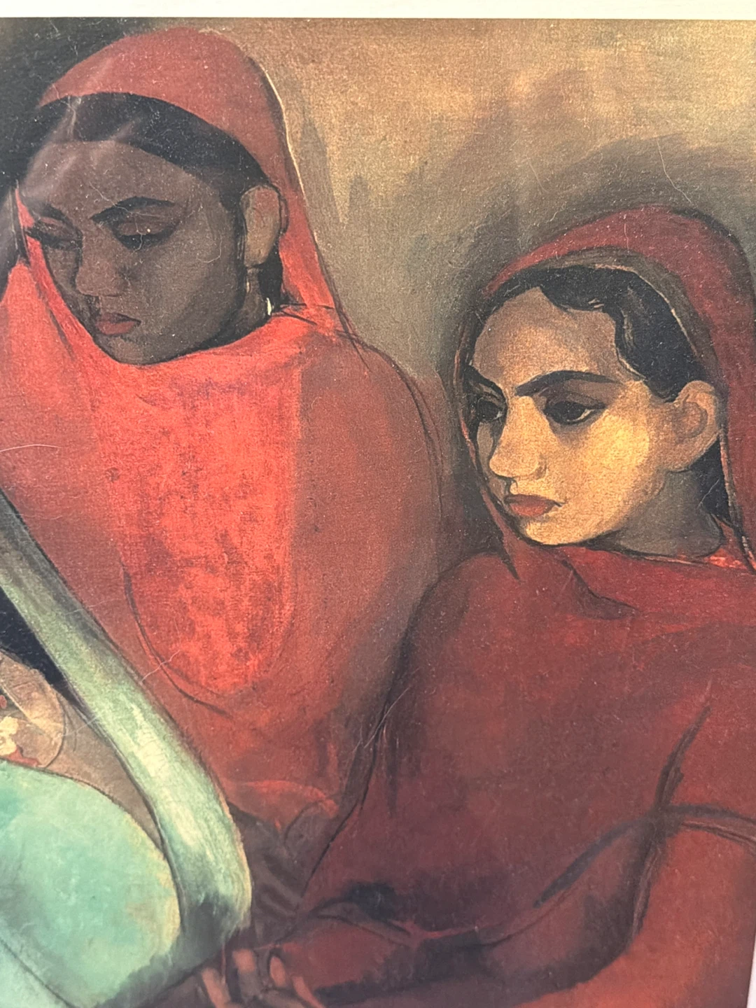 Framed Print: Three Sisters by Amrita Sher-Gil - photo 3