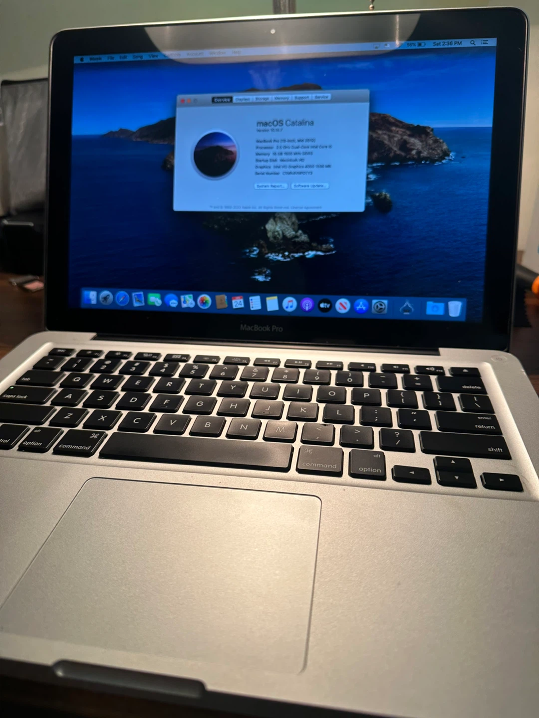 MacBook Pro 13” | Core i5 | 16GB RAM | 480GB SSD