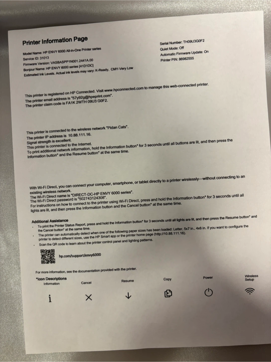 HP ENVY 6052 All-in-One Printer - photo 5