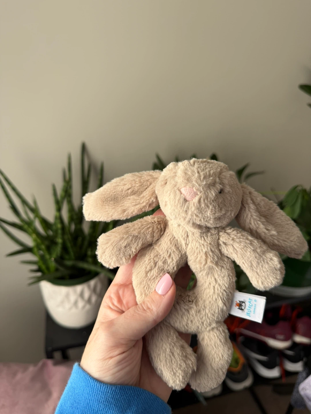 Jellycat Bashful Bunny ring rattle - photo 3