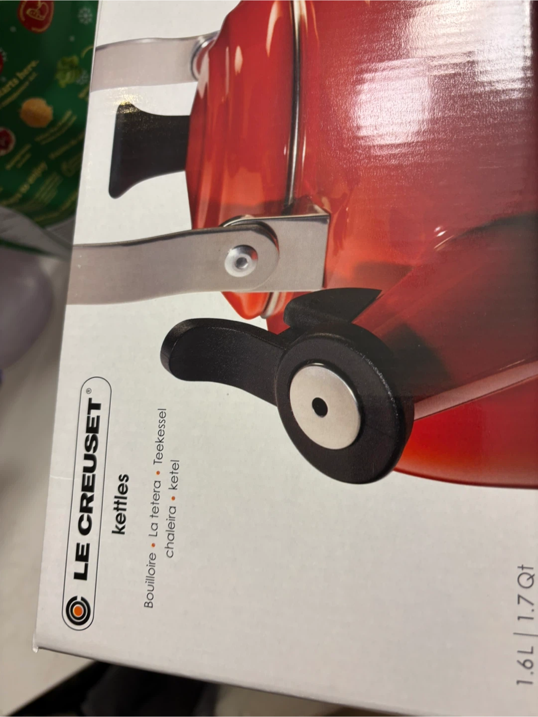 Le Creuset Sage Whistling Kettle 1.6L