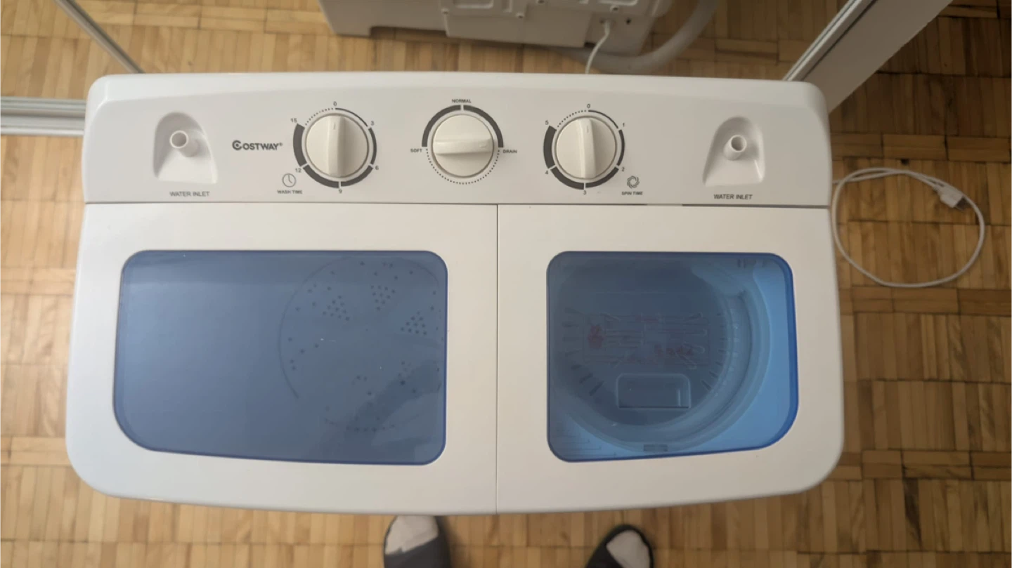 Costway Twin-Tub Washing Machine