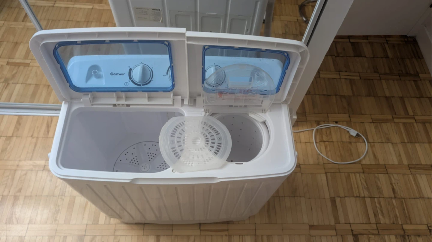 Costway Twin-Tub Washing Machine - photo 2