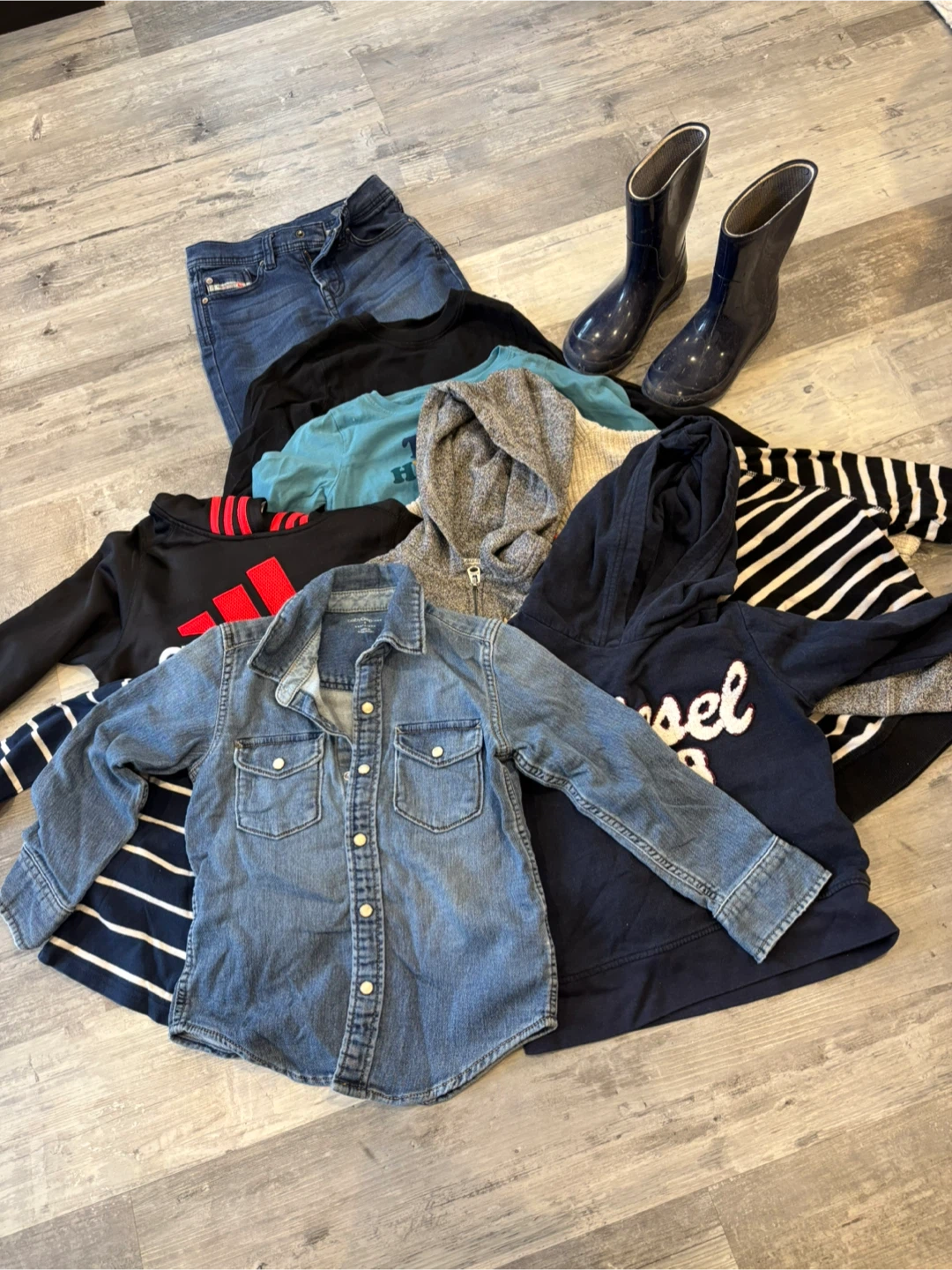 Boys' Clothing Bundle with Boots