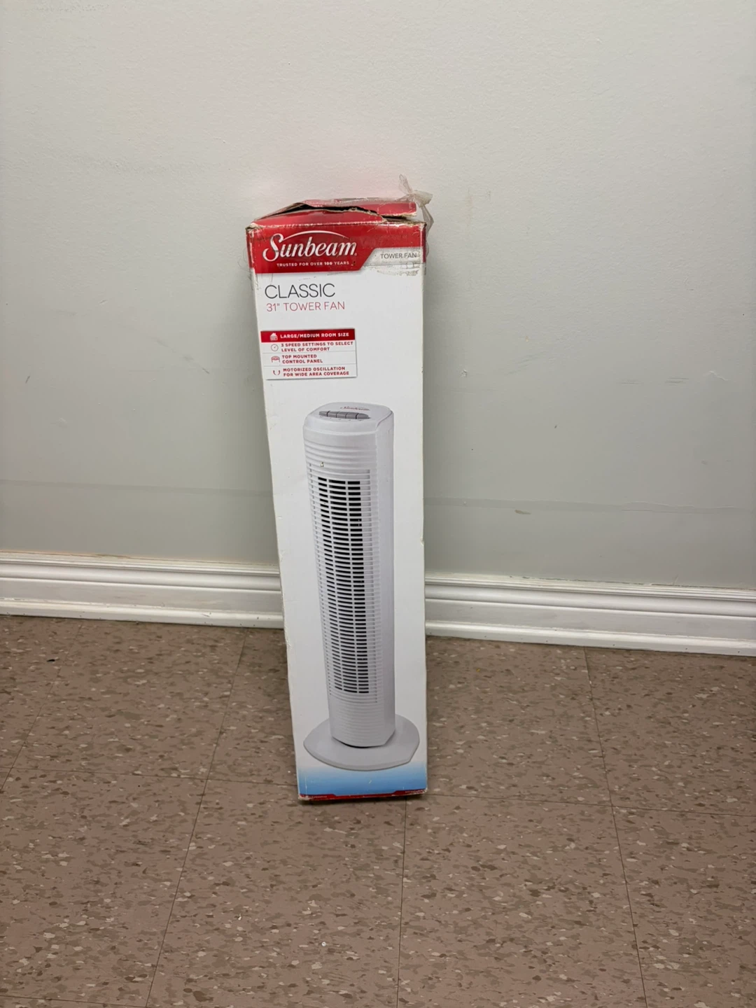 Sunbeam Classic 31" Tower Fan