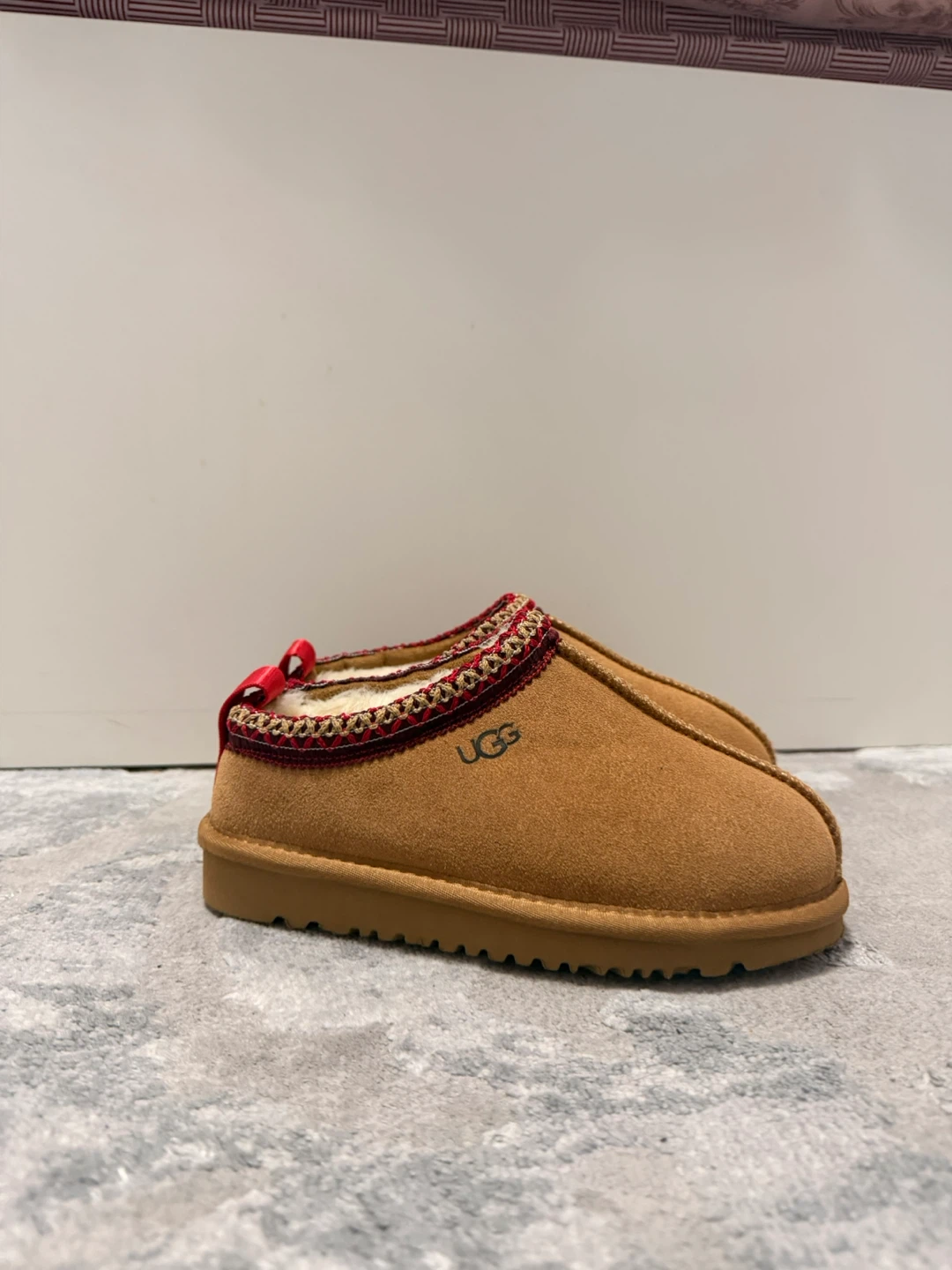 UGG Brown Suede Slippers