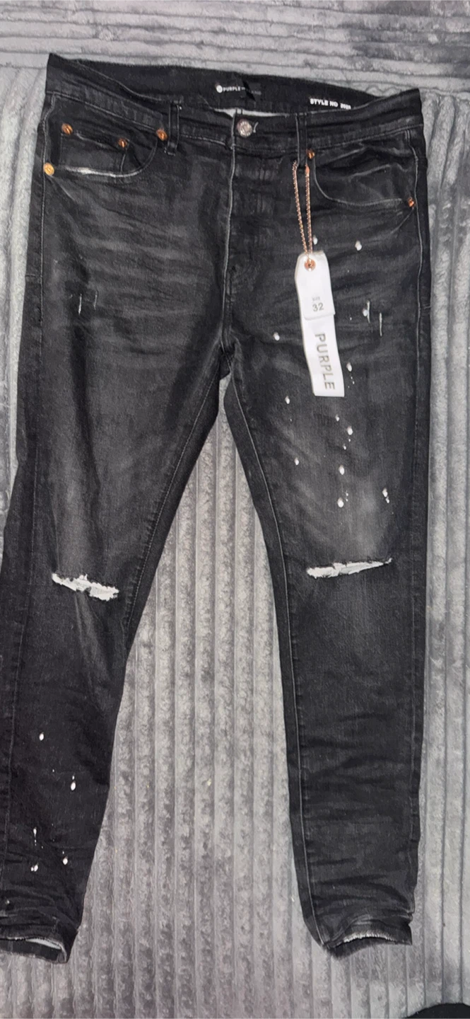Purple jeans - photo 4
