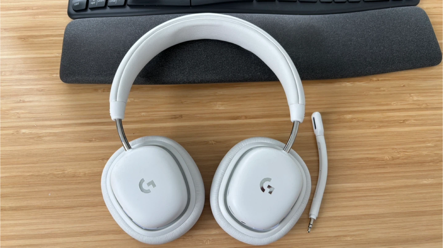 Logitech G735 Wireless Gaming Headset - White - photo 2