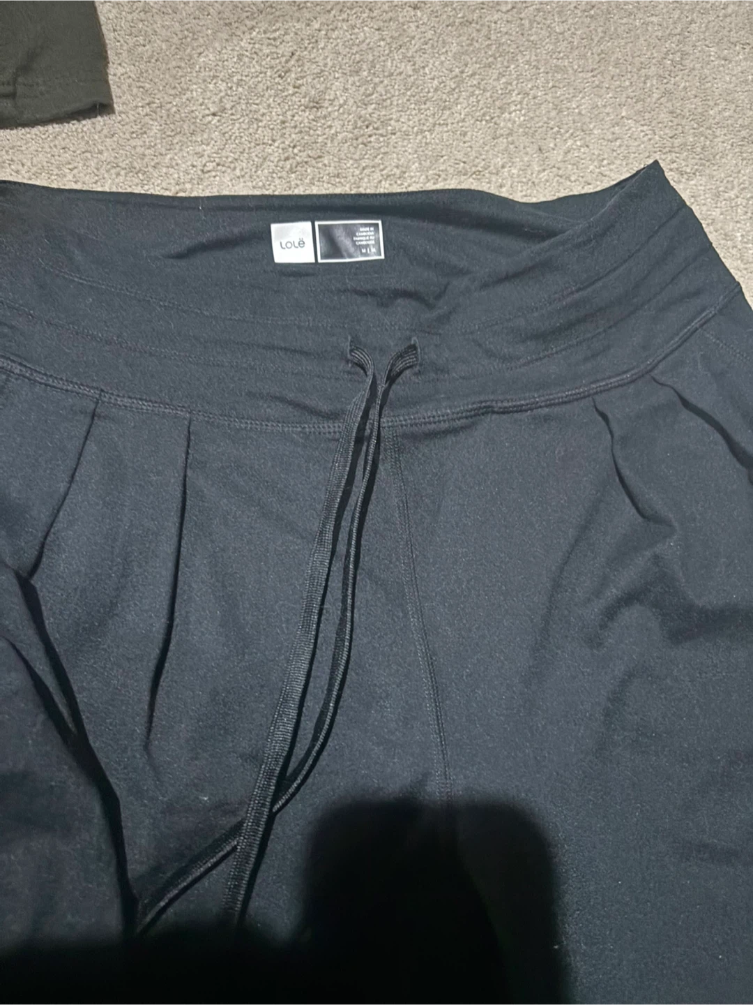 Lole Black Activewear Pants Size Medium - photo 2