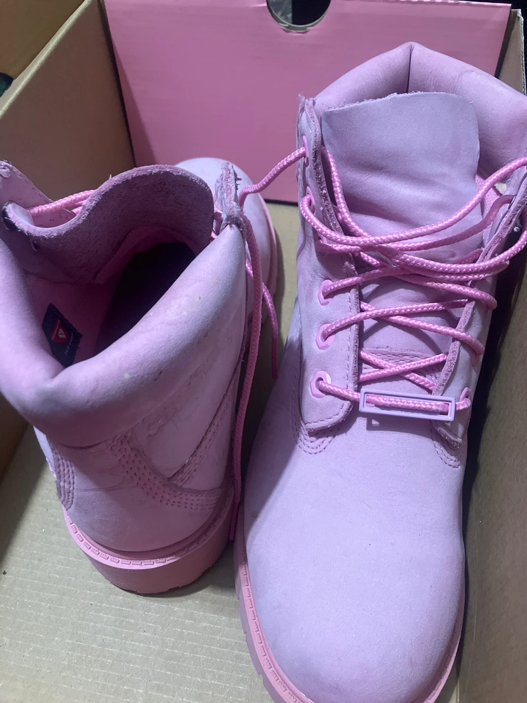 Timberland 6" Premium Waterproof Boots - Light Pink - photo 3