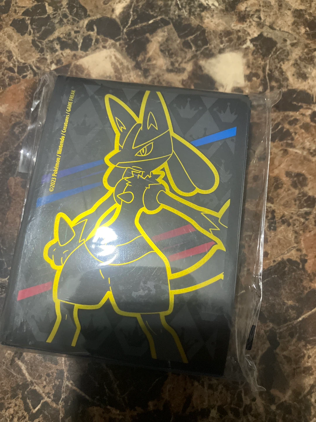 Pokemon Lucario Card Deck Box