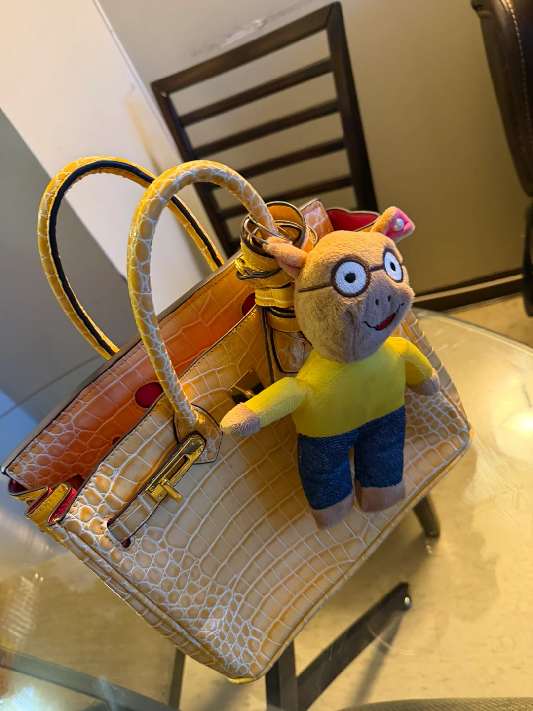 Yellow Crocodile Hermes