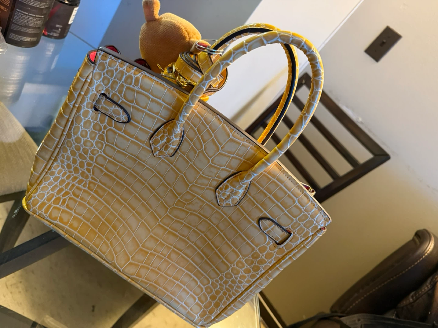 Yellow Crocodile Hermes - photo 2