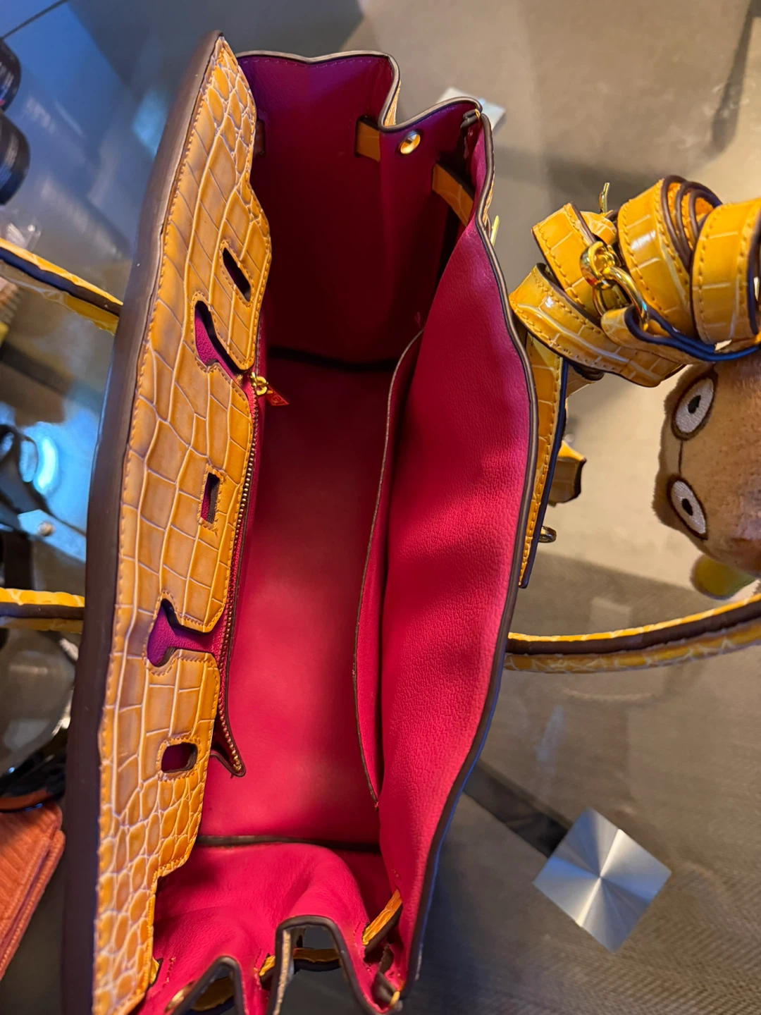 Yellow Crocodile Hermes - photo 5