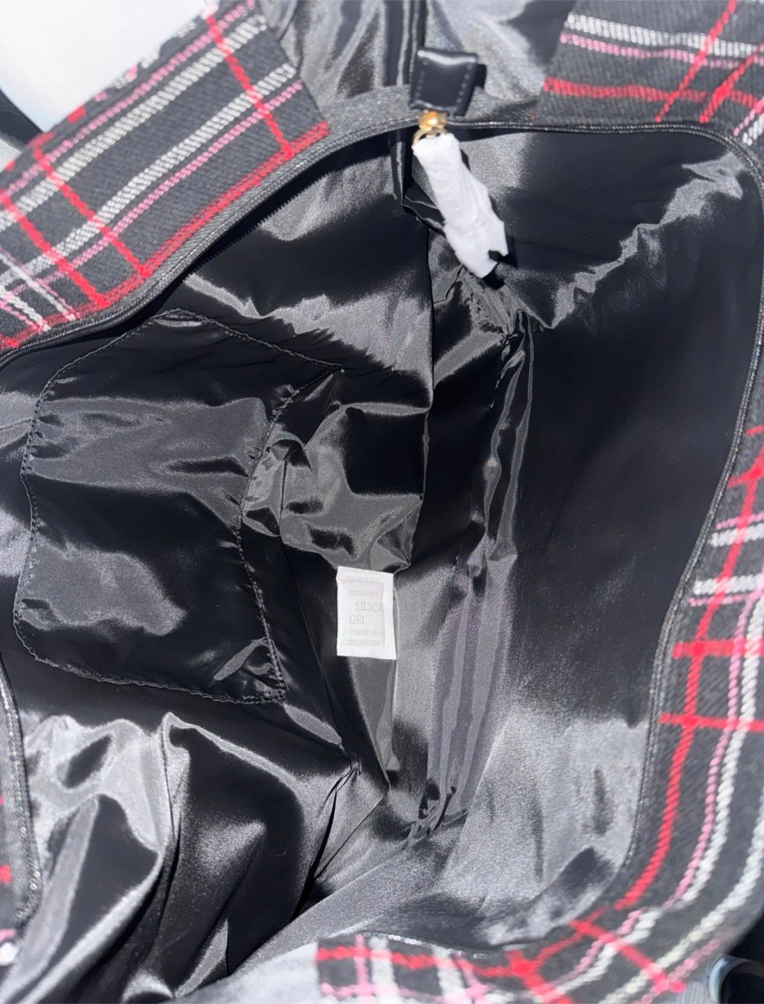 Victoria's Secret Plaid Tote Bag - photo 4