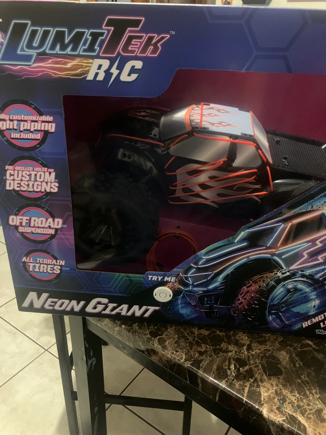 LumiTek RC Neon Giant Monster Truck - photo 2