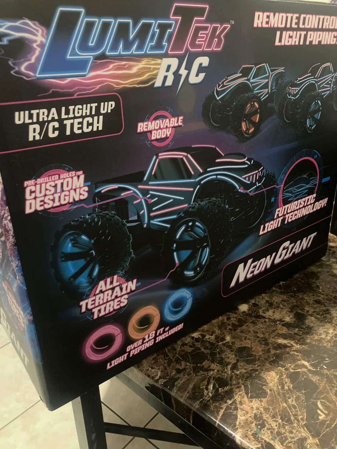 LumiTek RC Neon Giant Monster Truck - photo 3