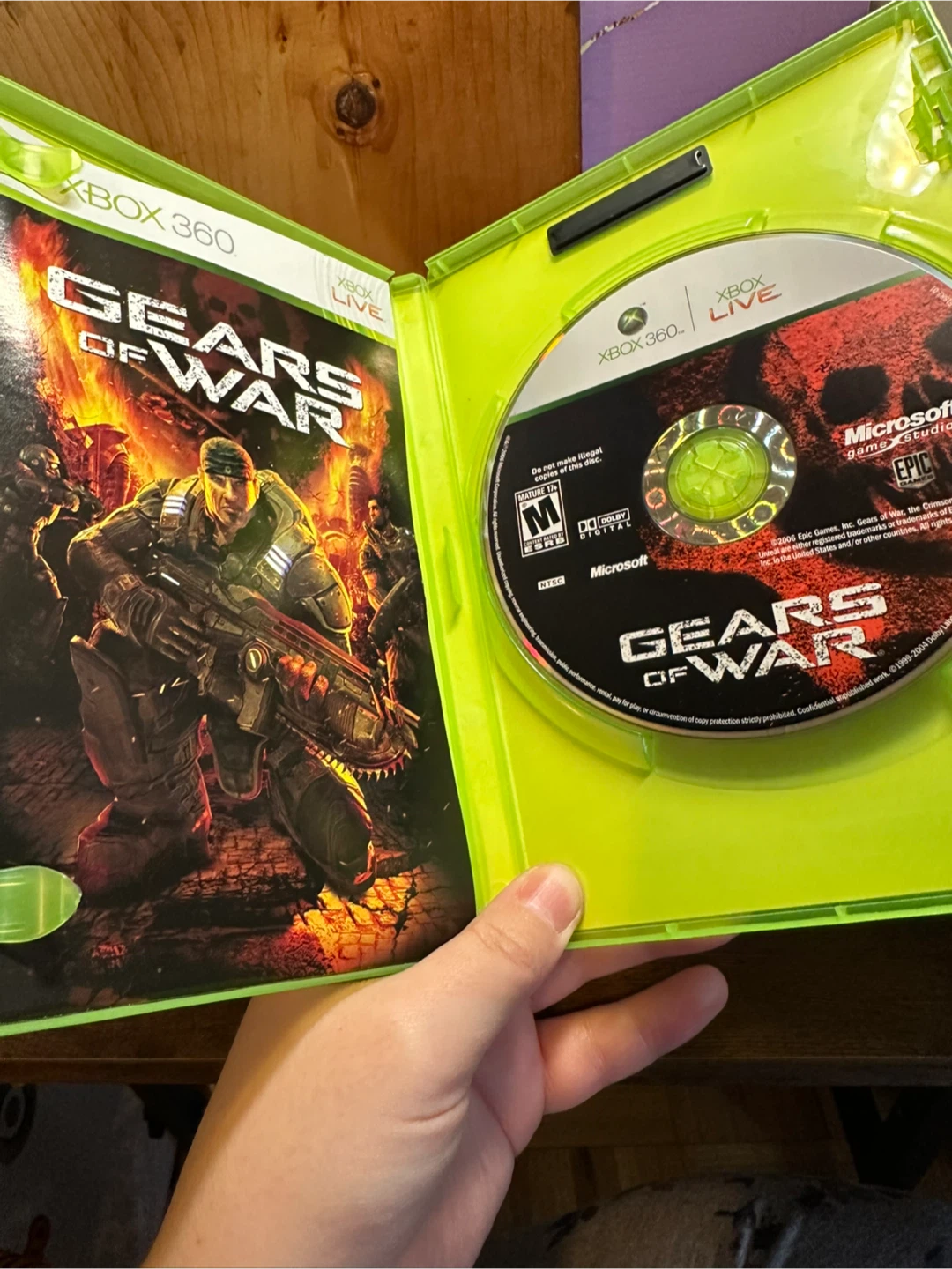 Gears of War 1 & 2 Xbox 360 Games - photo 3