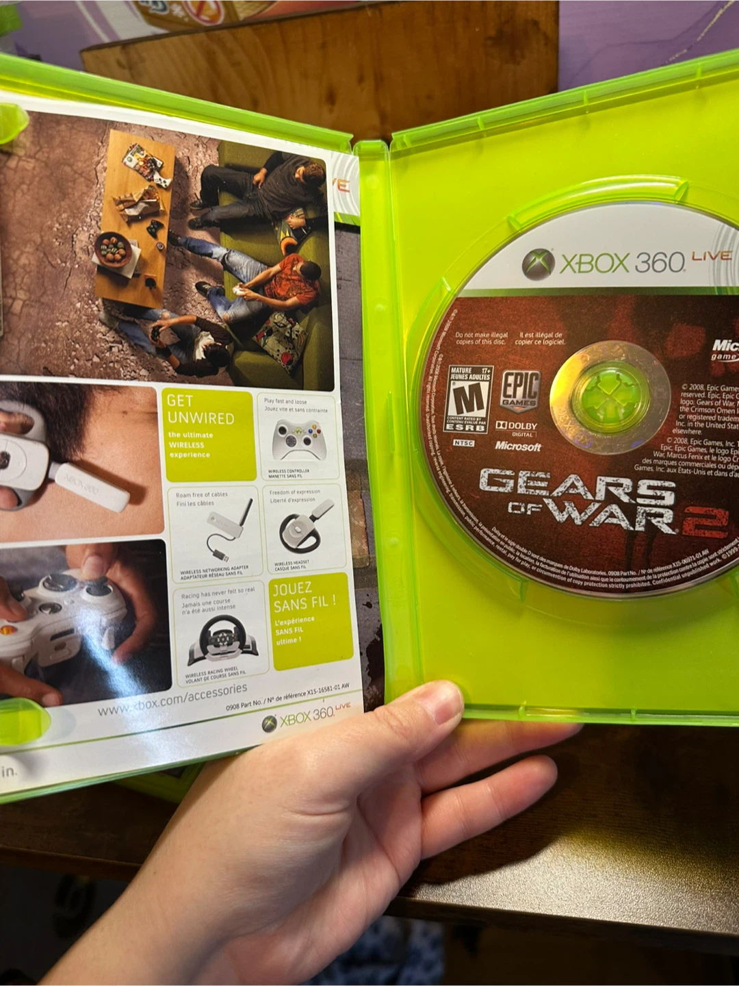 Gears of War 1 & 2 Xbox 360 Games - photo 4