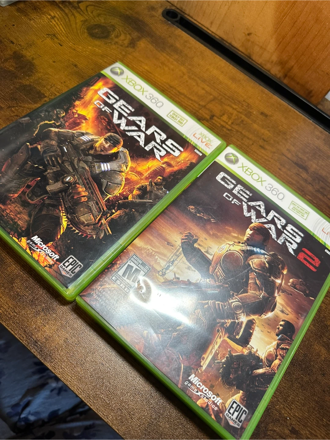 Gears of War 1 & 2 Xbox 360 Games