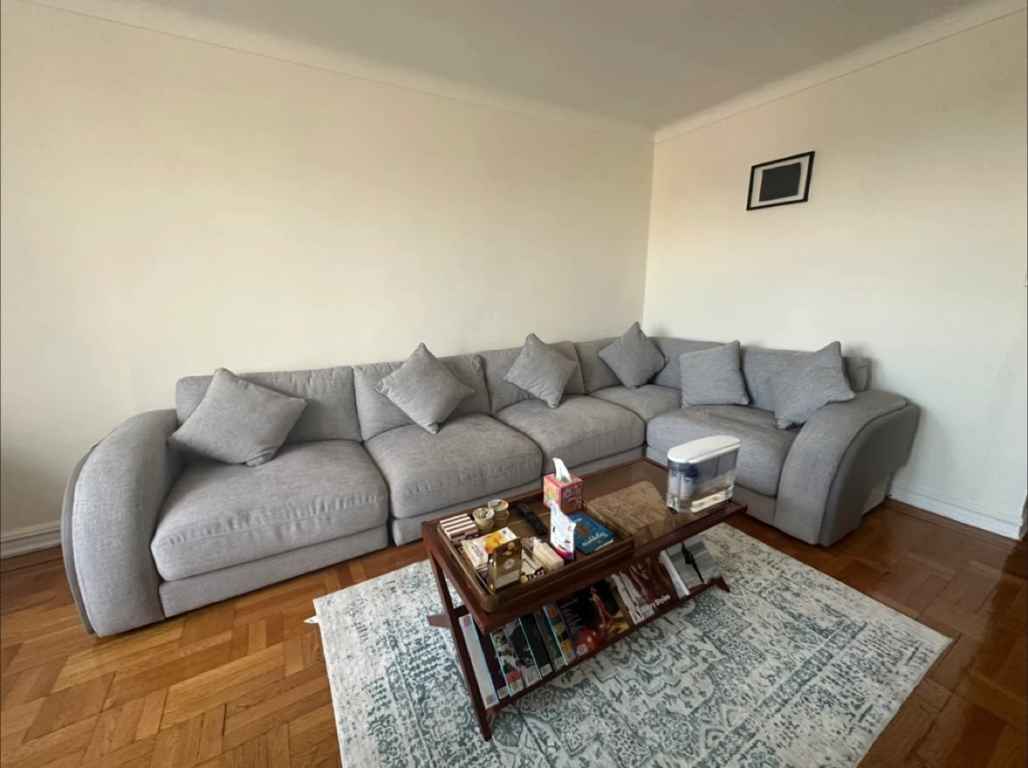 PICK UP ONLY!!! BOBS FURNITURE 5 PIECE SECTIONAL!!!