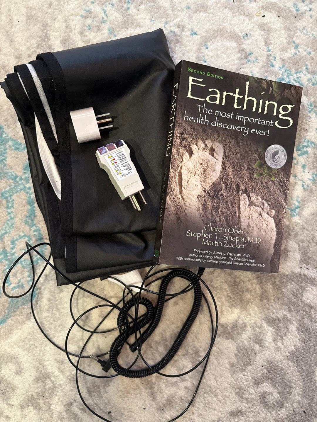 Earthing Book and Grounding Mat Kit