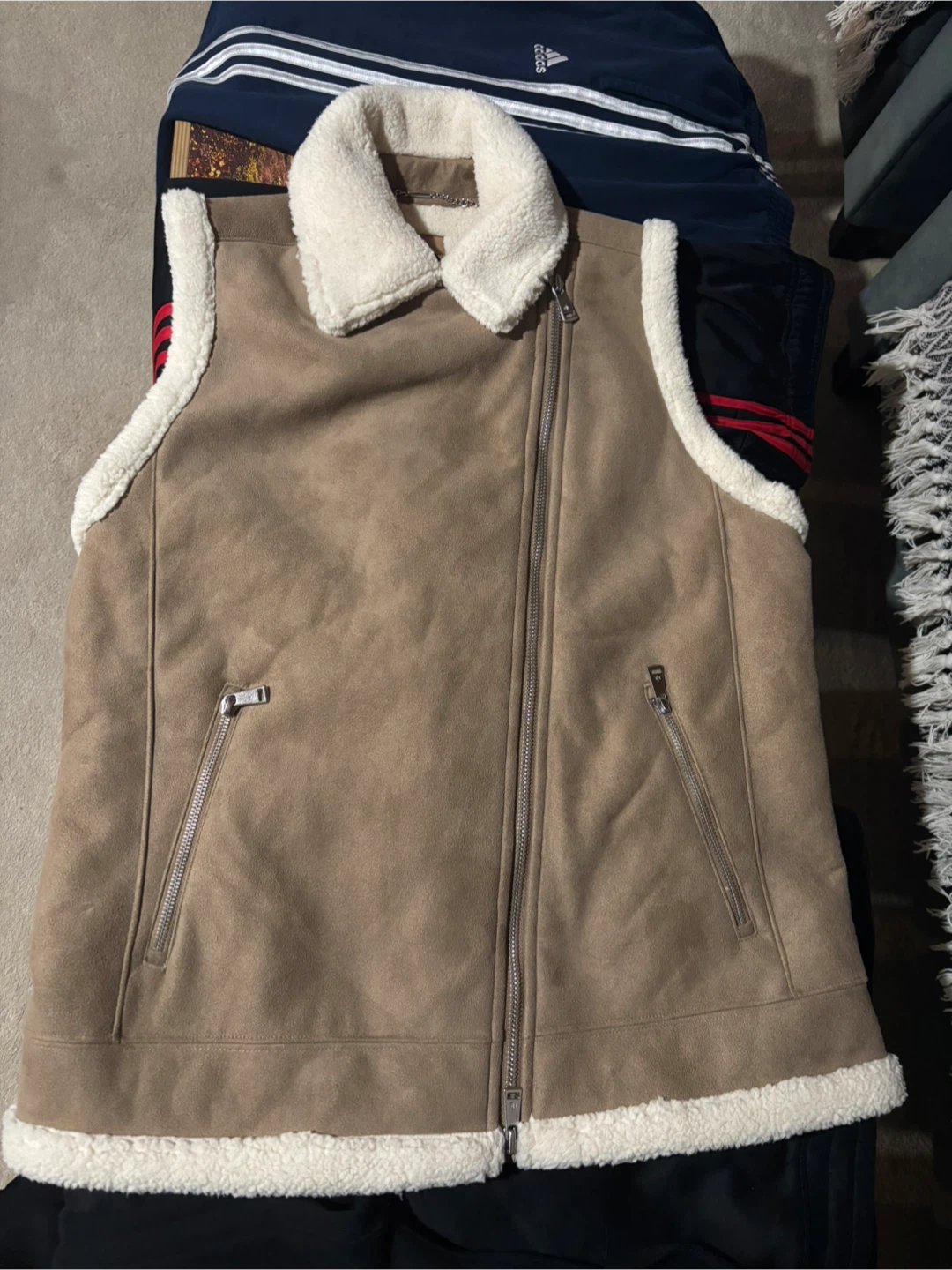 RL Sherpa Lined Vest Size L/G