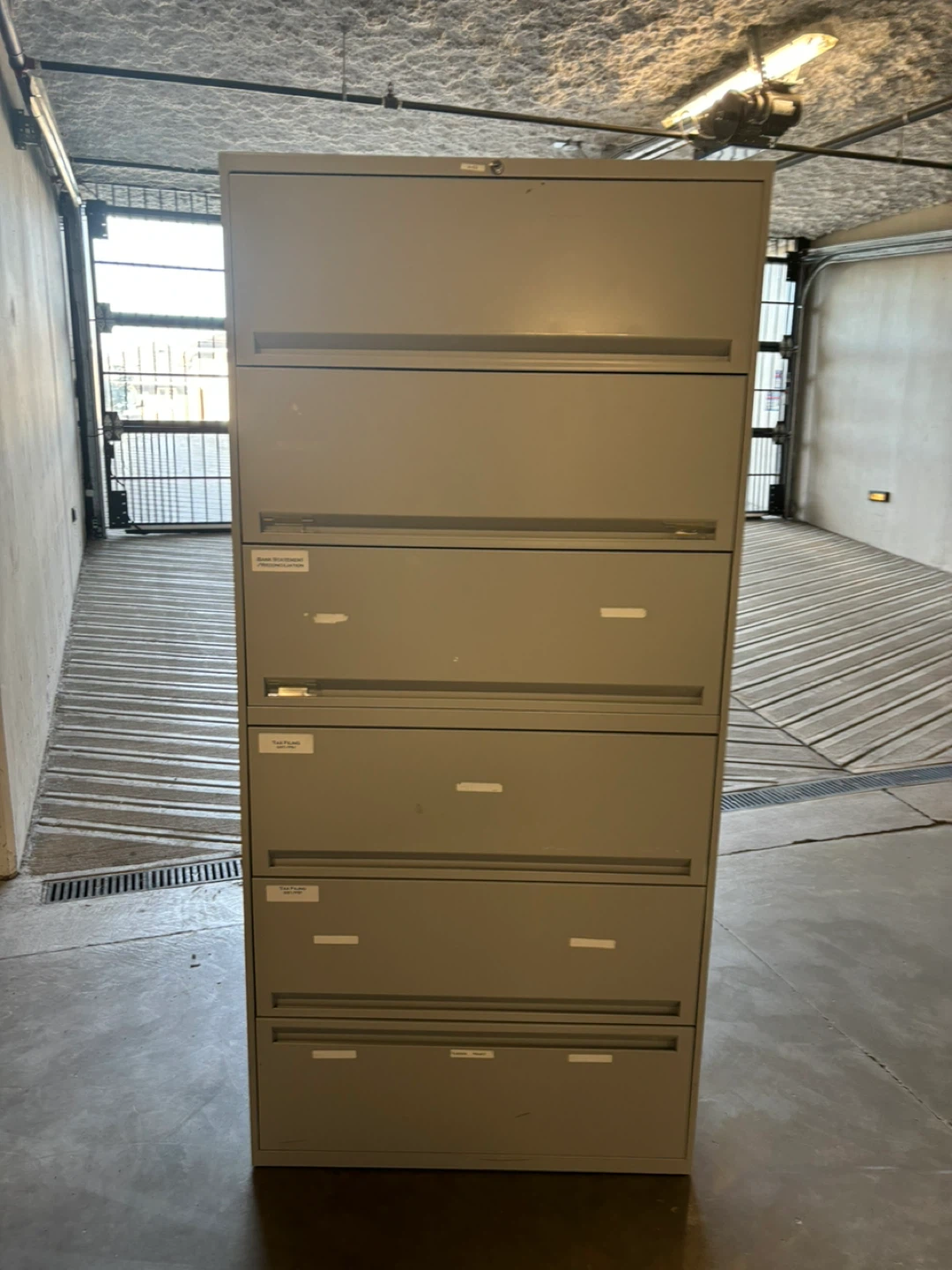 6-Drawer Metal Filing Cabinet - photo 3