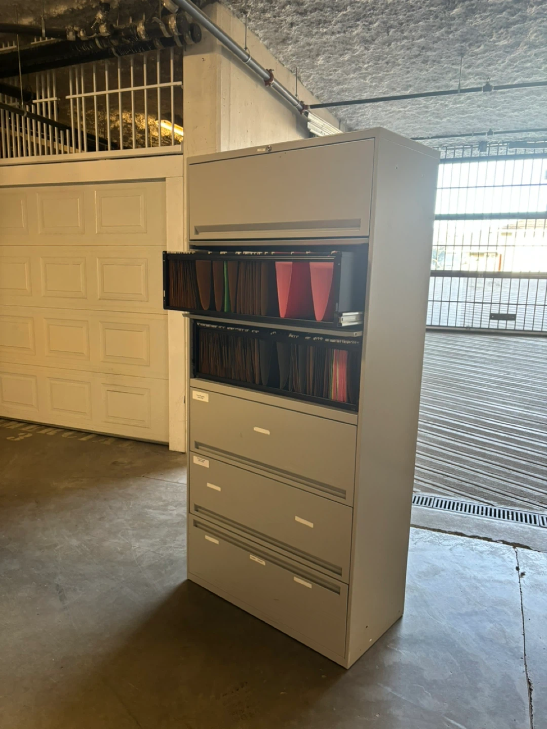 6-Drawer Metal Filing Cabinet