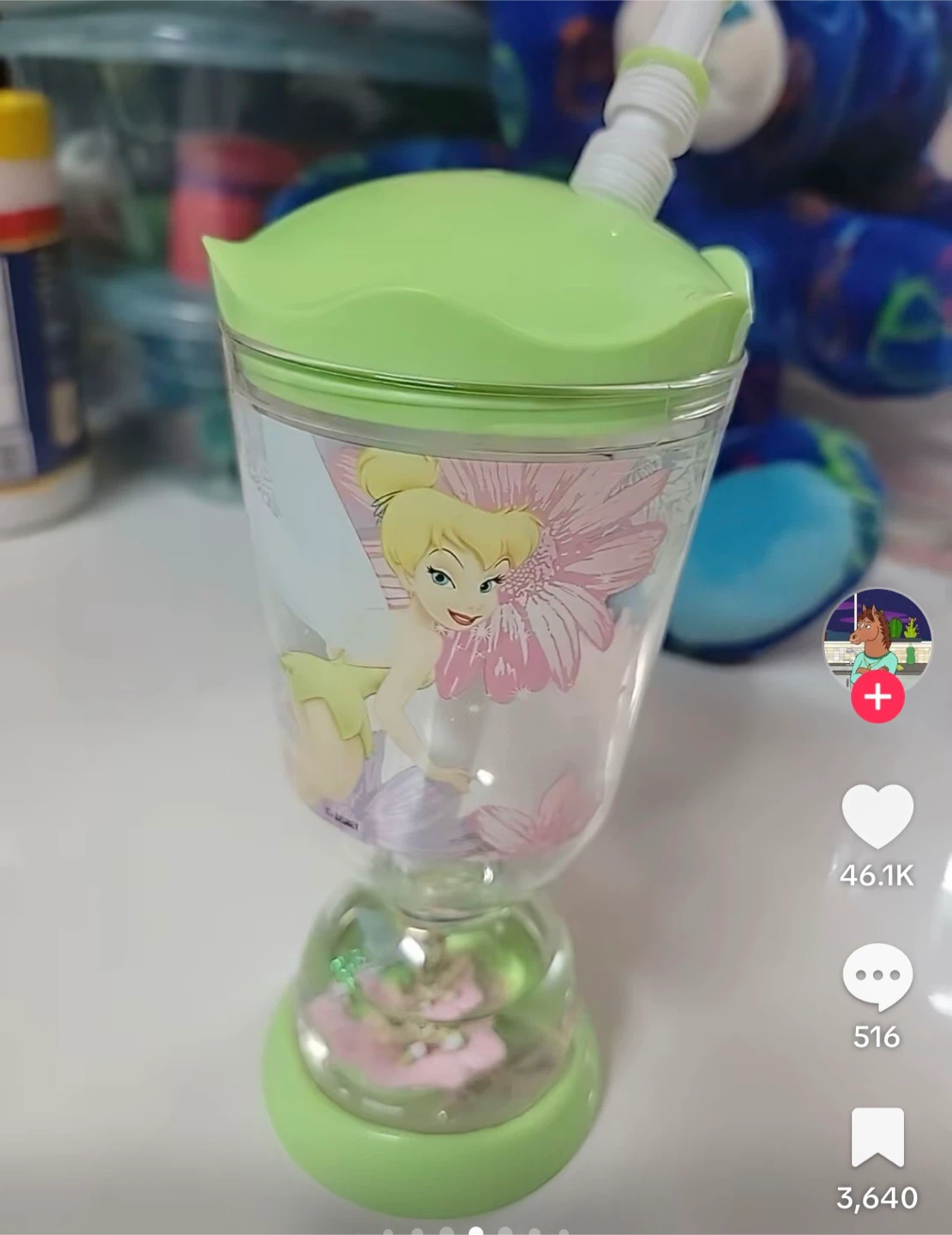 WANTED ISO Disney store snowglobe straw cups