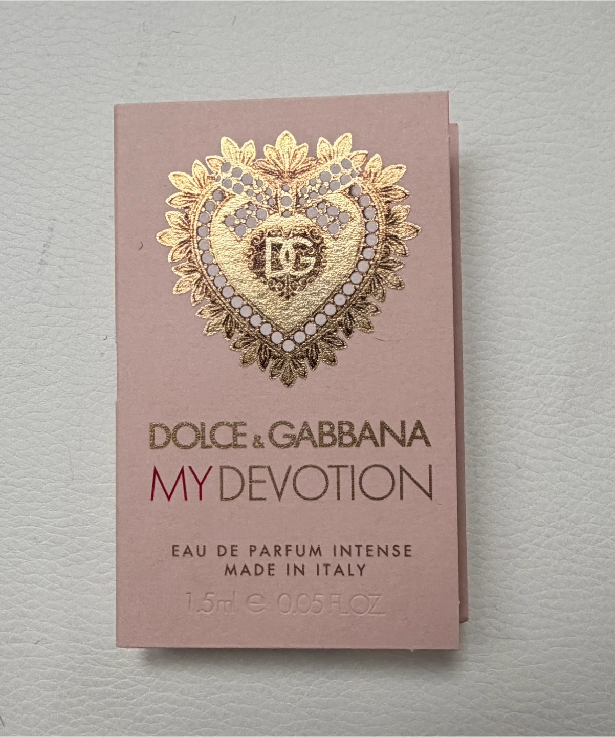 Dolce & Gabbana My Devotion Eau de Parfum Intense Sample 1.5ml