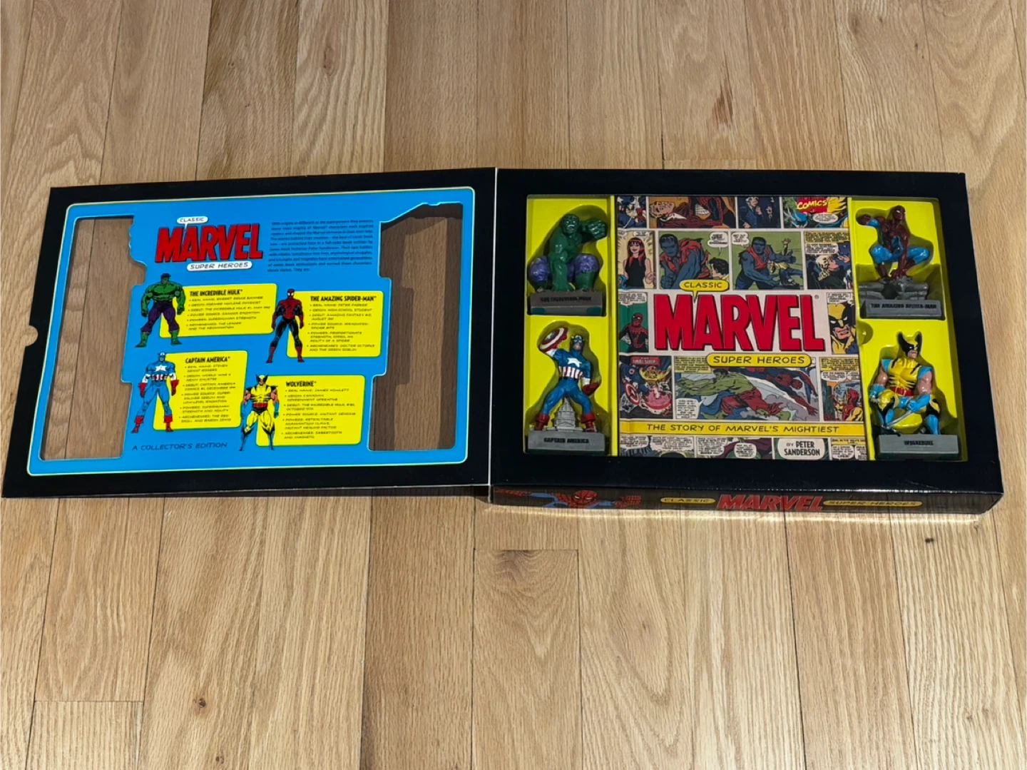 Marvel Super Heroes Collector's Edition Book &Figurine set - photo 2