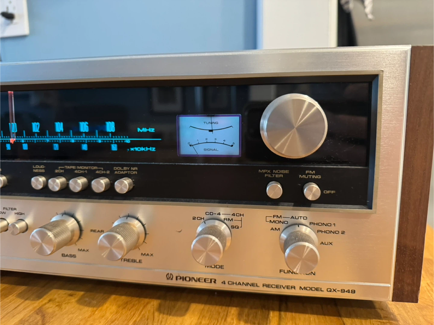 Pioneer QX-949 4 Channel Receiver - photo 4