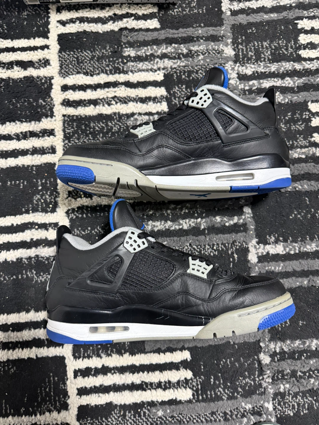 Size 9.5 - Jordan 4 Retro Motorsports Alternate 2017 - photo 3