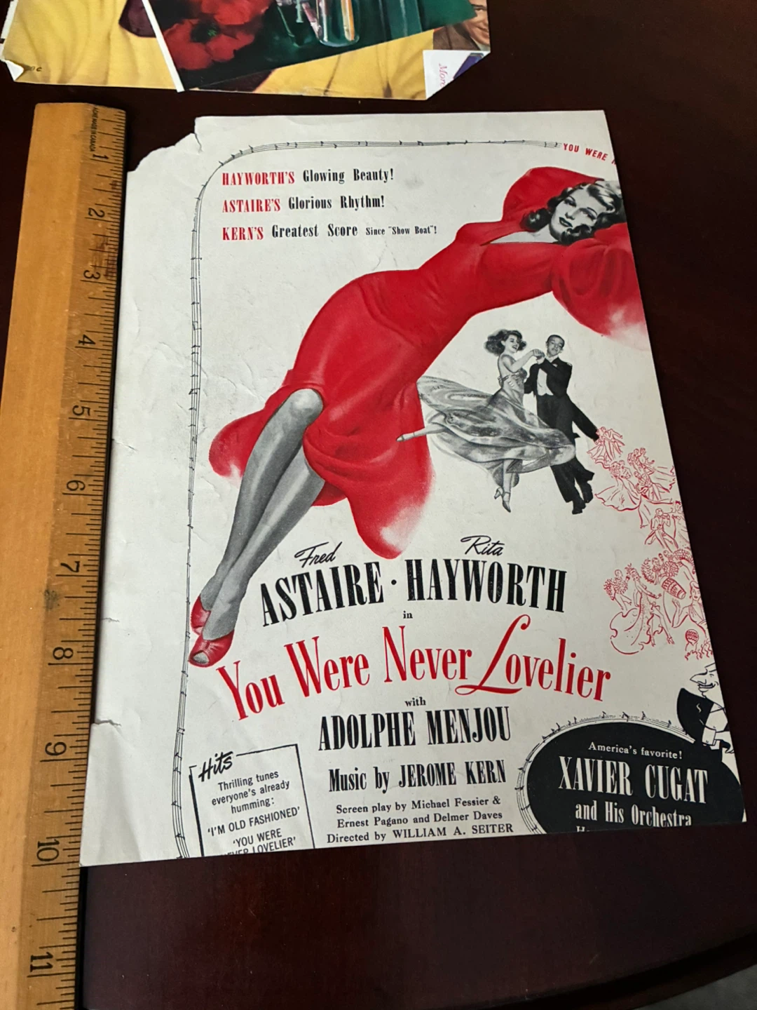 1942 Fred Astaire Rita Hayworth You Were Never Lovelier vintage - photo 2