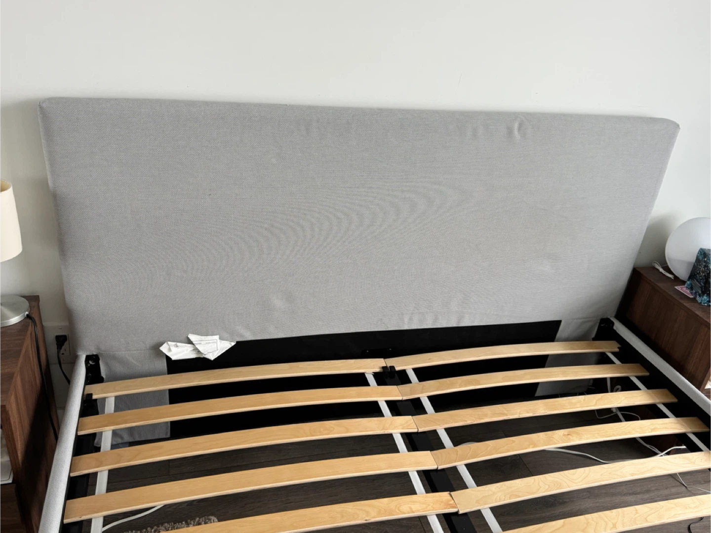 IKEA Bedframe Grey Queen - photo 4