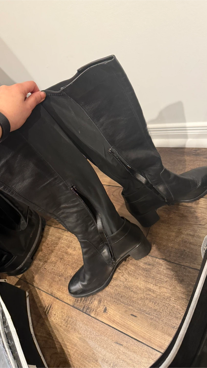 STILL AVAILABLE - Black Aldo Boots - Women, size US 8.5
