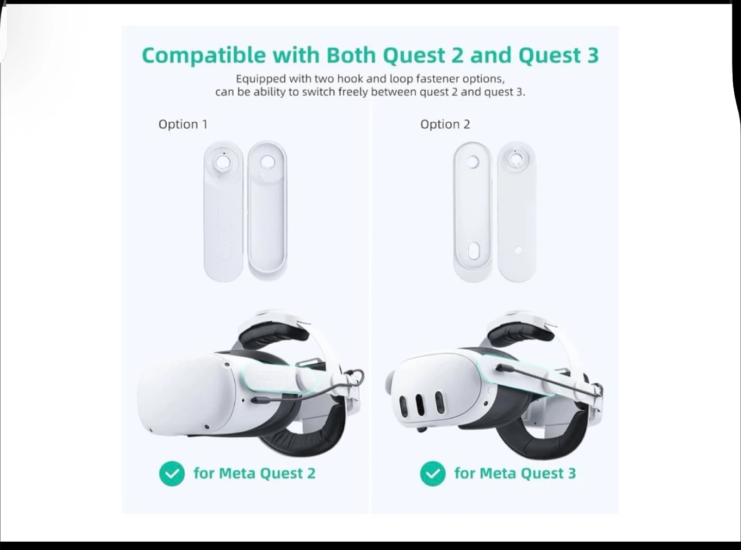 Rechargeable Battery Strap for Meta Quest 2 & Quest 3 - photo 2