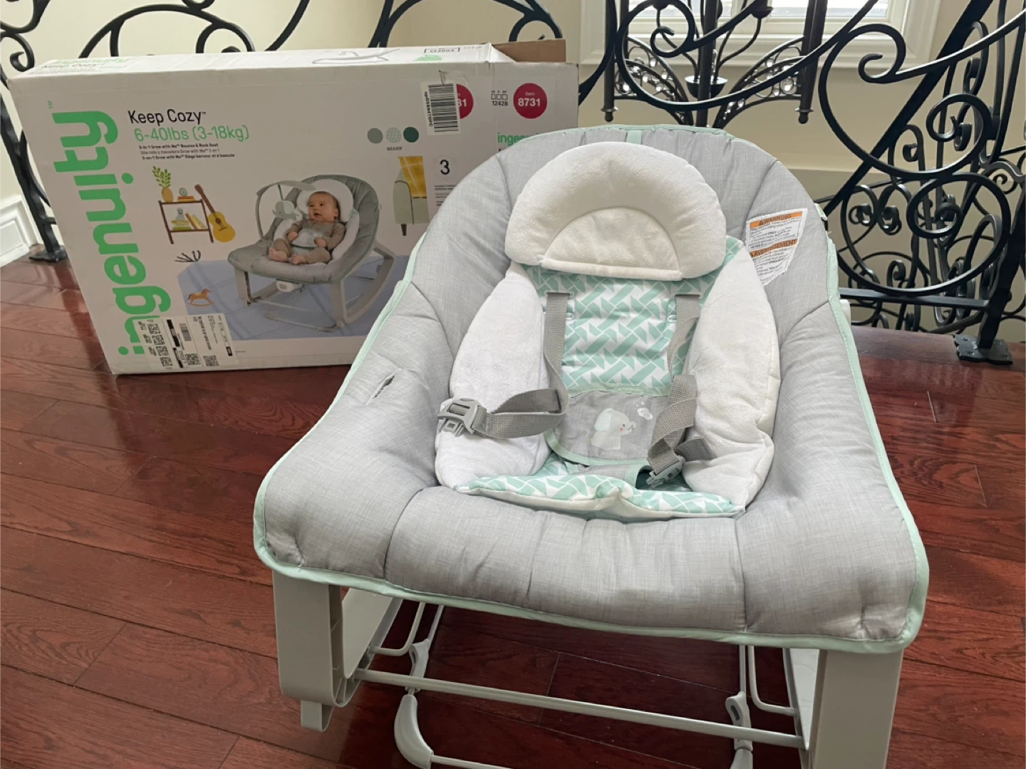 Bouncer -Ingenuity Keep Cozy 3-in-1 Grow - photo 2