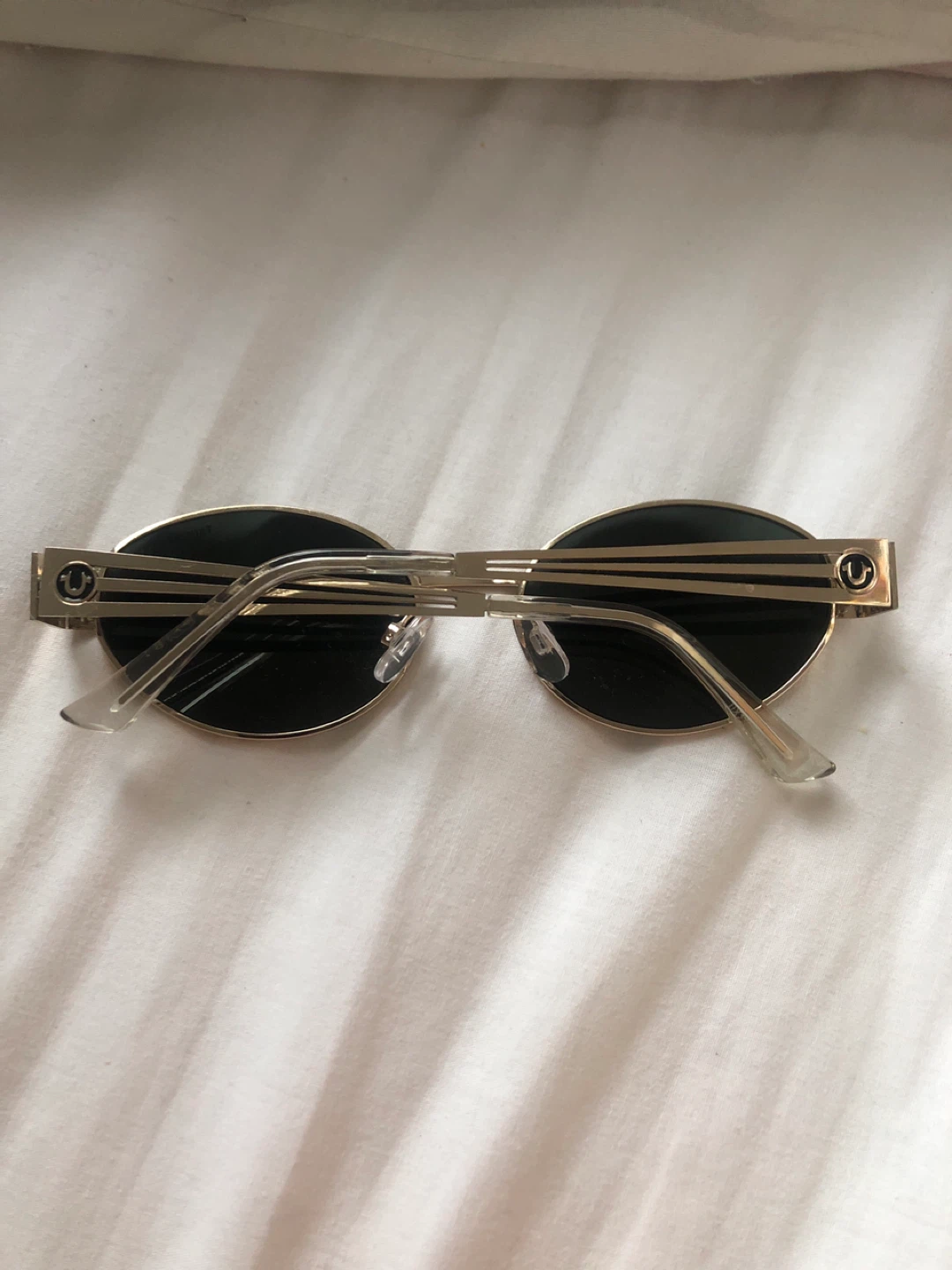 Sale! Gold Oval Sunglasses - photo 2