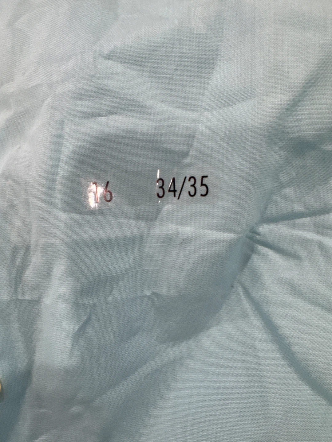 Perry Ellis Portfolio shirt light blue - photo 3