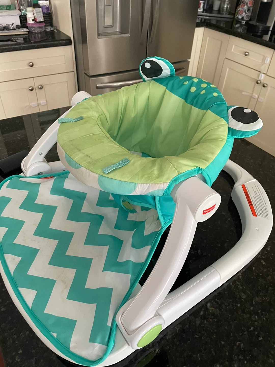 Fisher-Price Frog Sit-Me-Up Seat