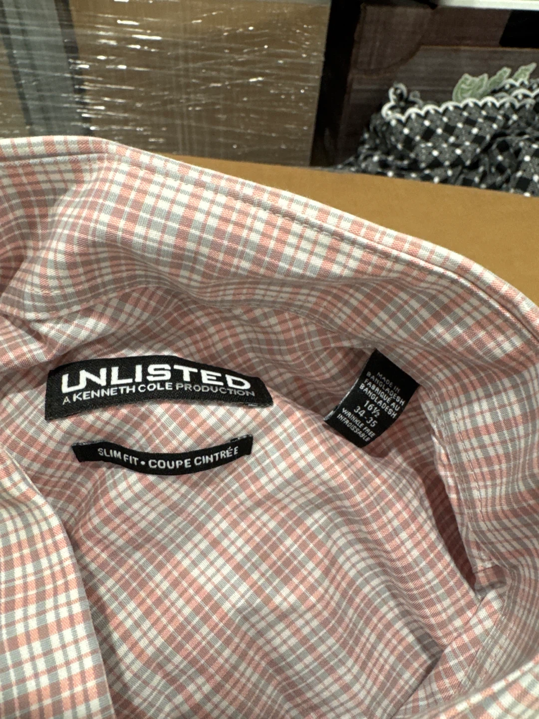 Unlisted by Kenneth Cole Slim Fit Dress Shirt