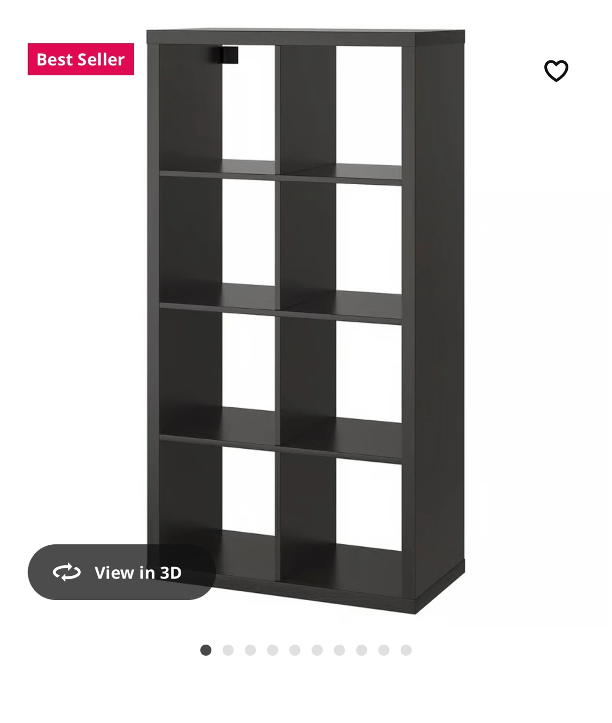 IKEA KALLAX Shelf Unit with basket x 2