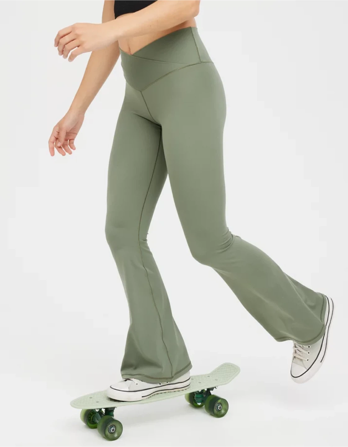 OFFLINE by Aerie Real Me High Waisted Flare Leggings