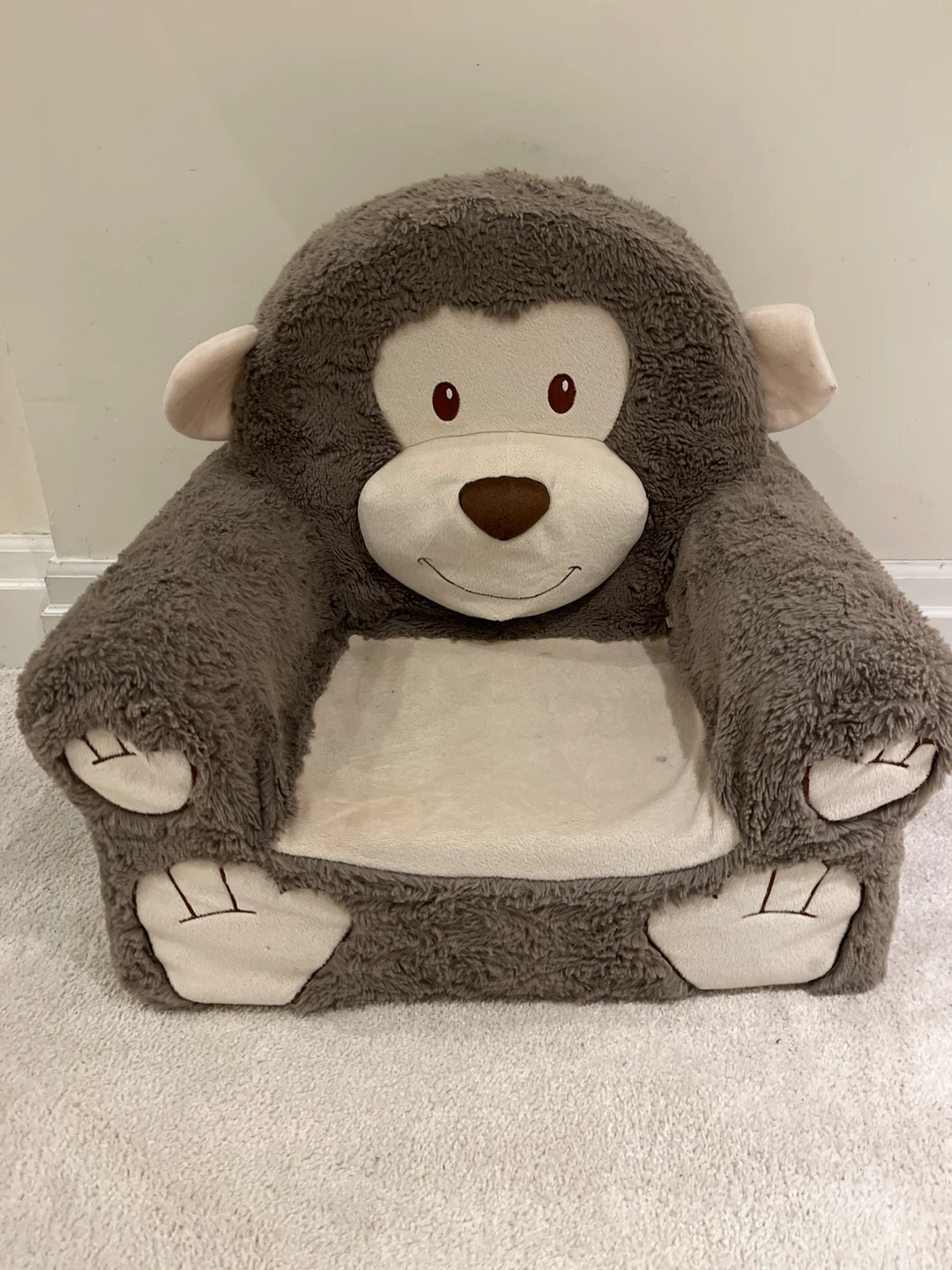 Plush Monkey Child Seat