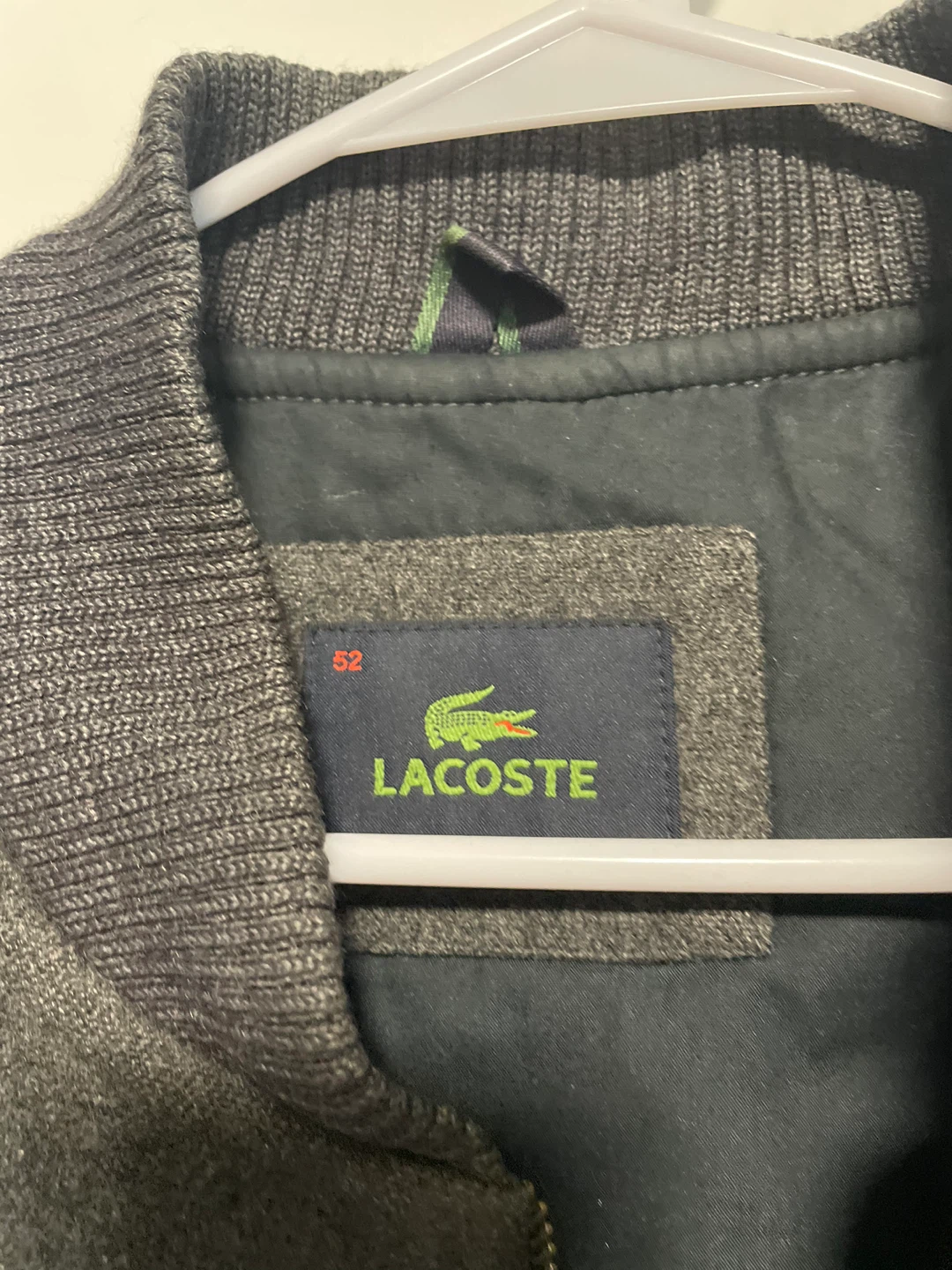 Lacoste Bomber Jacket - Grey - photo 3