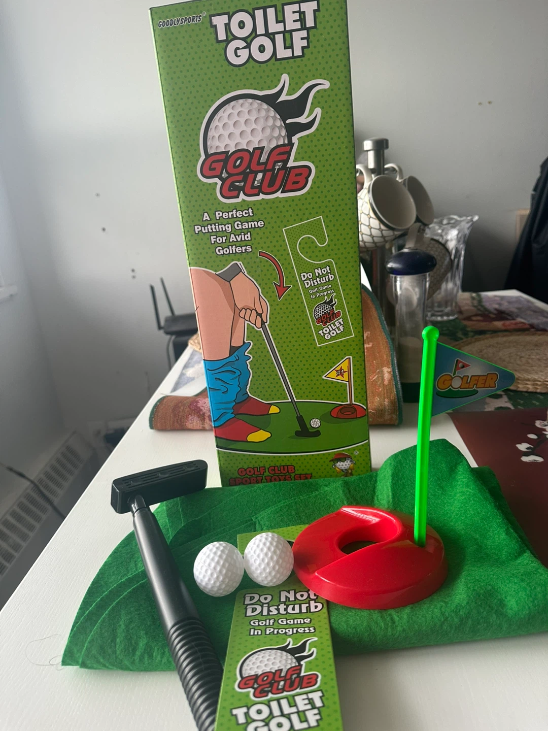 Goodly Sports Toilet Golf Club Game