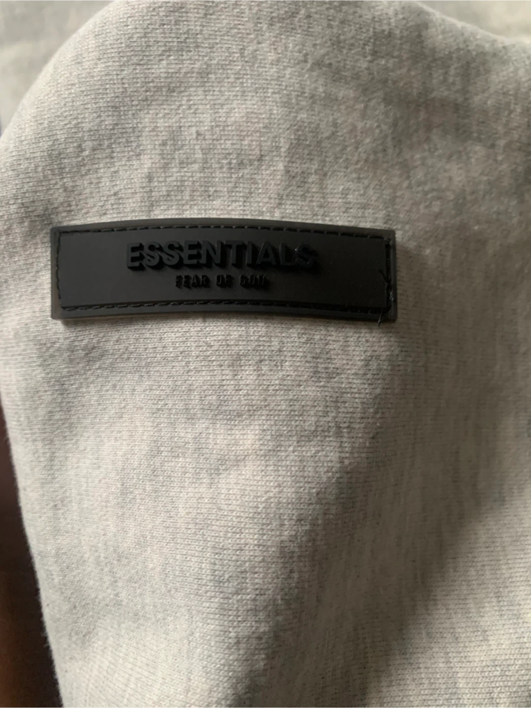 ESSENTIALS Fear of God Hoodie light oat - photo 4